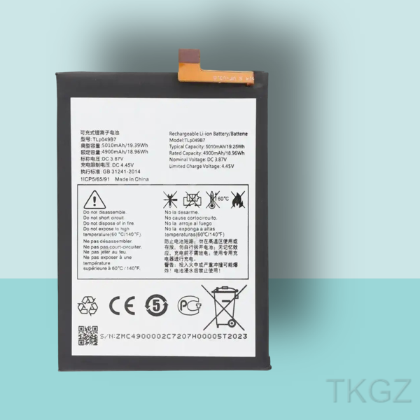 Tkgz - Tcl 30 PLUS - TLP049B7 - Batarya Pil Orijinal Sıfır - Image 1