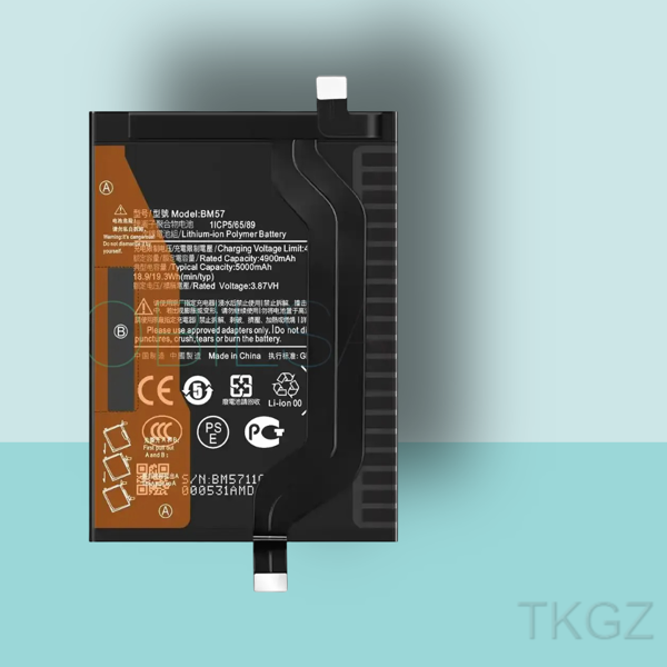 Tkgz - Xiaomi POCO X3 GT - BM57 - Batarya Pil Orijinal Sıfır - Image 1