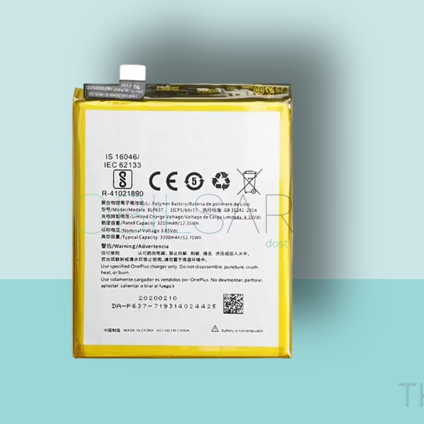 Tkgz - ONEPLUS 5T Batarya Pil Orijinal Sıfır - Image 1