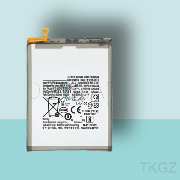 Tkgz - Samsung Galaxy M22 - M225 Batarya Pil Orijinal Sıfır - Image 1