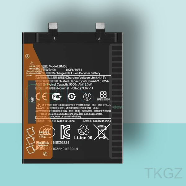 Tkgz - Xiaomi Mİ12T PRO - BN5J - Batarya Pil Orijinal Sıfır - Image 1