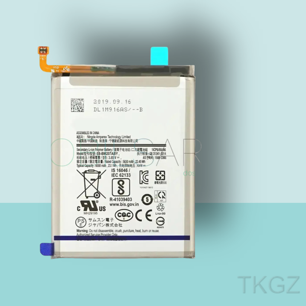 Tkgz - Samsung Galaxy M30S - M307 Batarya Pil Orijinal Sıfır - Image 1