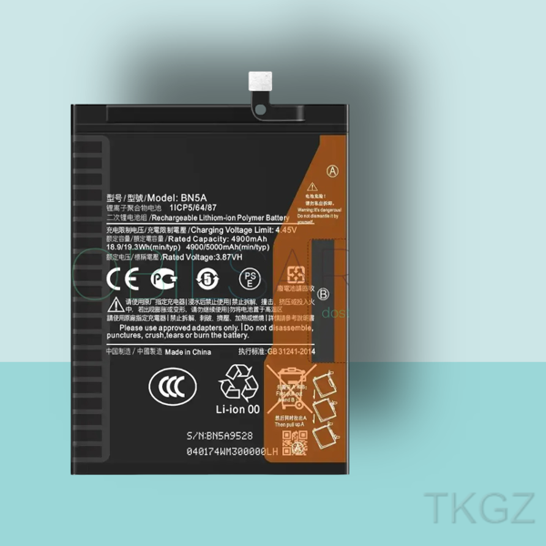 Tkgz - Xiaomi POCO M3 PRO - BN5A - Batarya Pil Orijinal Sıfır - Image 1