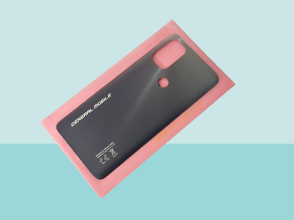 Tkgz - General Mobile GM 21 PRO Arka Kapak Batarya Kapağı - SİYAH - Image 1