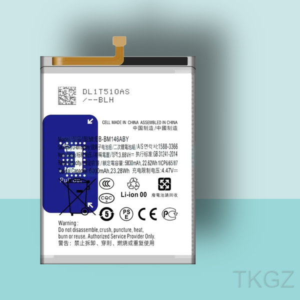 Tkgz - Samsung Galaxy M34 - M346 Batarya Pil Orijinal Sıfır - Image 1