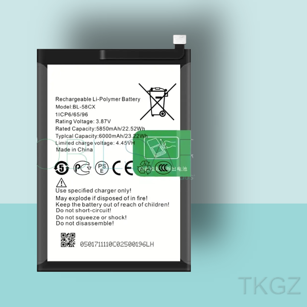 Tkgz - İnfinix HOT 10 - BL-51BX - Batarya Pil Orijinal Sıfır - Image 1