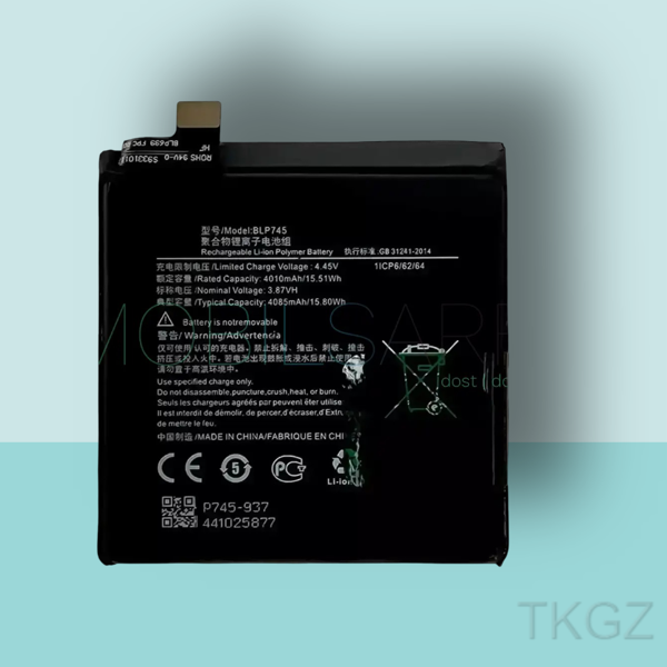 Tkgz - ONEPLUS 7T PRO Batarya Pil Orijinal Sıfır - Image 1