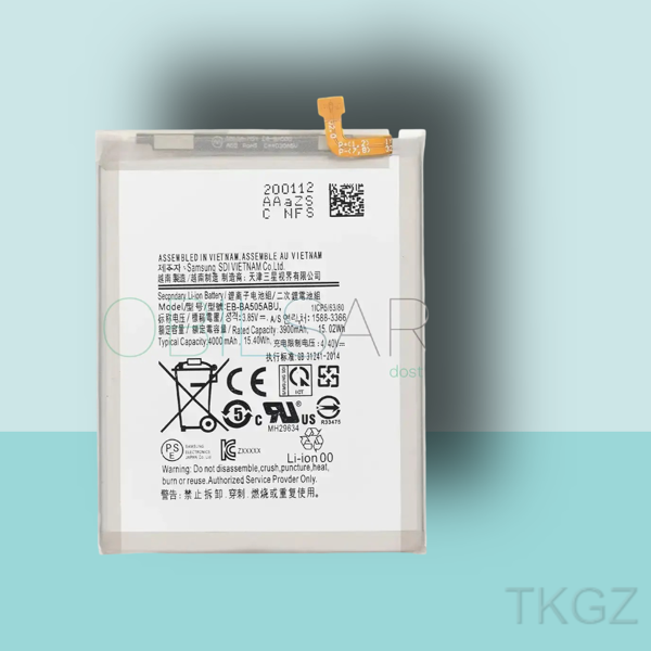 Tkgz - Samsung Galaxy A50 - A505 Batarya Pil Orijinal Sıfır - Image 1