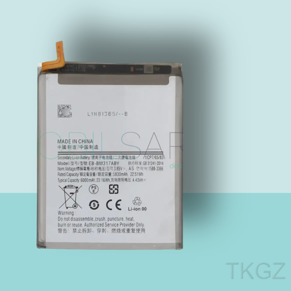Tkgz - Samsung Galaxy M31S - M317 Batarya Pil Orijinal Sıfır - Image 1