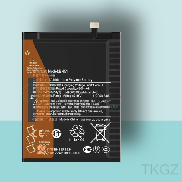 Tkgz - Xiaomi REDMİ 8A - BN51 - Batarya Pil Orijinal Sıfır - Image 1