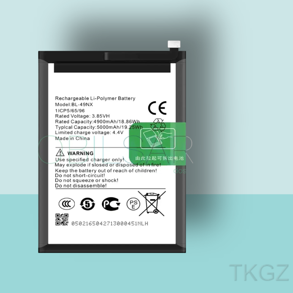 Tkgz - İnfinix HOT 20İ - BL-49FX - Batarya Pil Orijinal Sıfır - Image 1