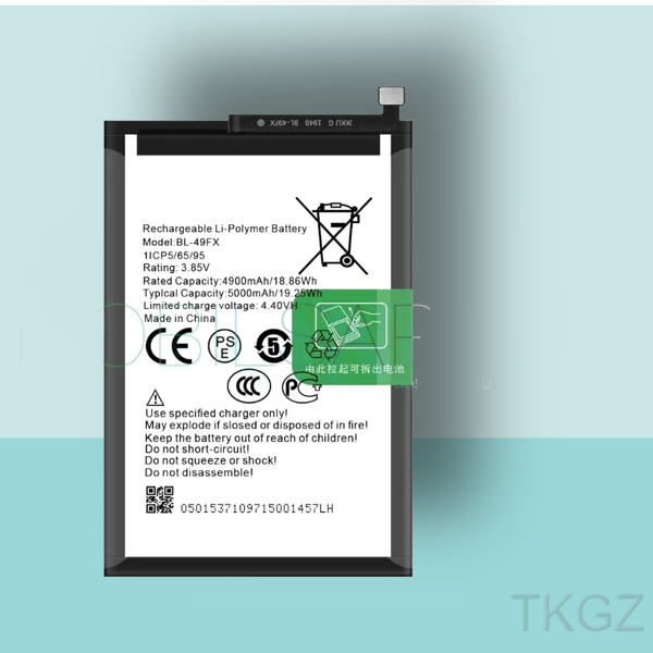 Tkgz - İnfinix NOTE 7 LİTE - BL-49FX - Batarya Pil Orijinal Sıfır - Image 1