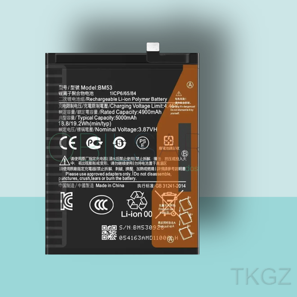 Tkgz - Xiaomi Mİ10T PRO - BM53 - Batarya Pil Orijinal Sıfır - Image 1