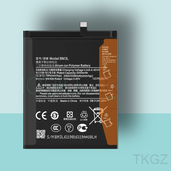 Tkgz - Xiaomi Mİ9 - BM3L - Batarya Pil Orijinal Sıfır - Image 1