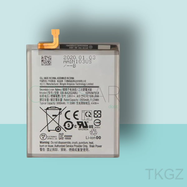 Tkgz - Samsung Galaxy A20E - A202 Batarya Pil Orijinal Sıfır - Image 1