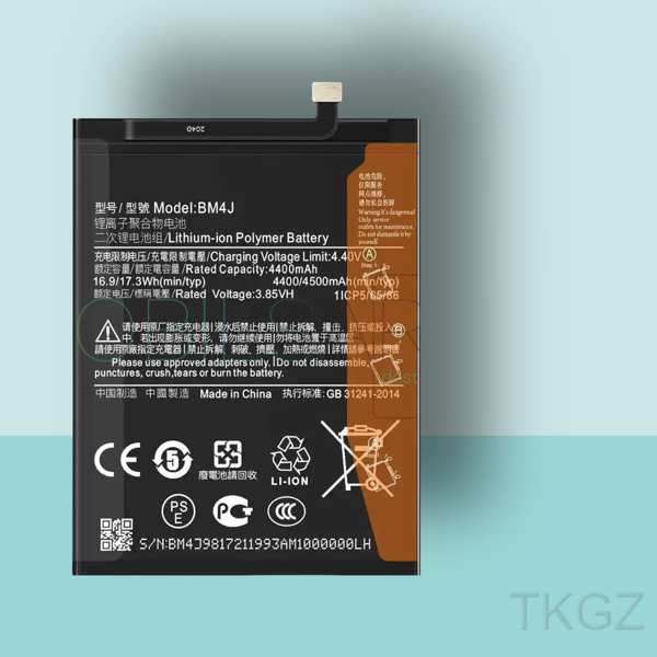 Tkgz - Xiaomi REDMİ NOTE 8 PRO - BM4J - Batarya Pil Orijinal Sıfır - Image 1