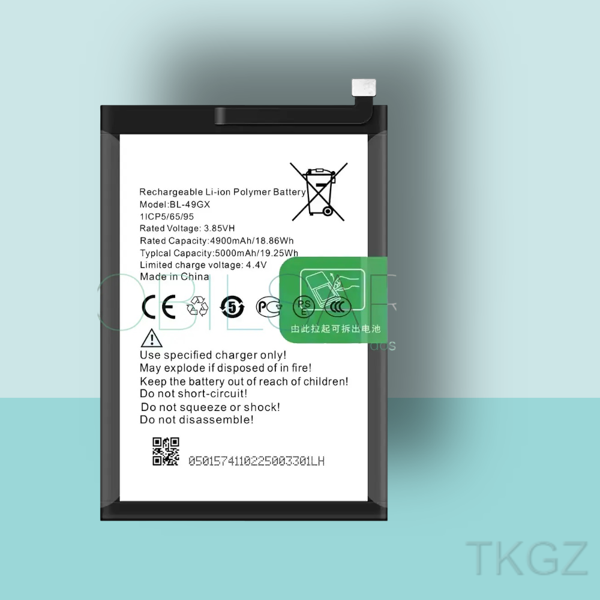Tkgz - İnfinix HOT 8 LİTE - BL-49FX - Batarya Pil Orijinal Sıfır - Image 1