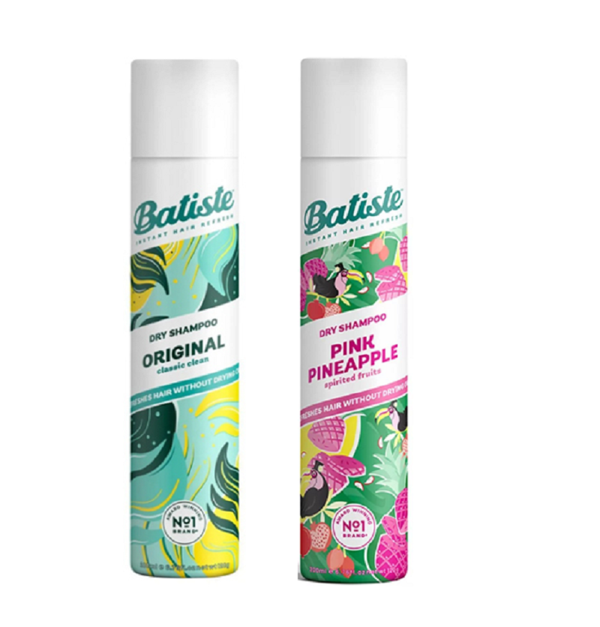 Batiste Kuru Şampuan Original 200 ml + Pink Pineapple 200 ml 2’li Hacim ve Ferahlık Seti - Image 1