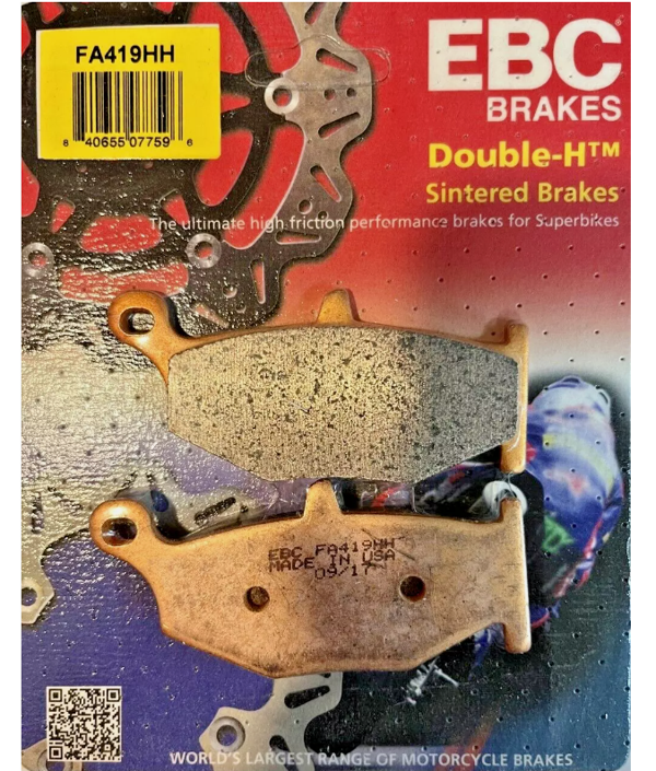 Ebc Fa419Hh 2020-2022 Suzuki V-Strom 1050 XT Uyumlu Arka Fren Balatası Sinterli Balata - Image 1