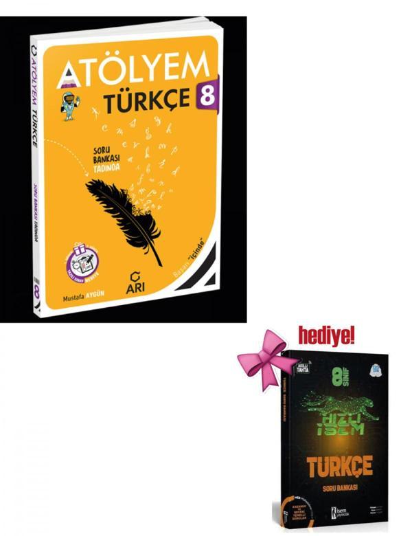 Arı 8. Sınıf Türkçemino Türkçe Atölyem + Türkçe Soru Hediyeli - Bi bigelio - Image 1