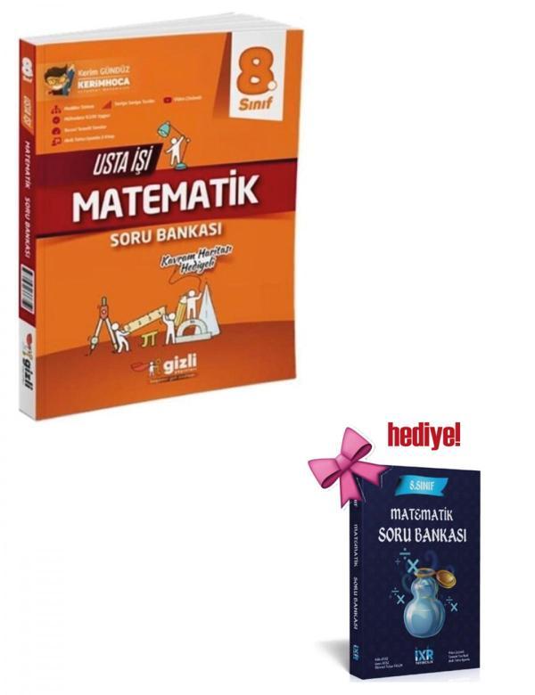 Gizli 8. Sınıf LGS Matematik Soru Bankası + Matematik Soru Hediyeli - Gizli Yayınları - Image 1
