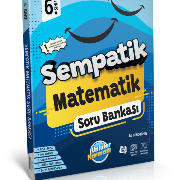 Ünlüler Karması 6. Sınıf Matematik Sempatik Soru Bankası - Ünlüler Karması - Image 1