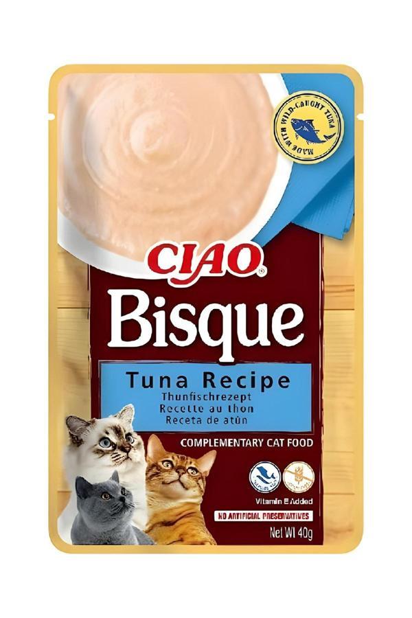 Inaba Ciao Churu Bisque Ton Balıklı Kedi Ödül Kreması 40 Gr - Image 1