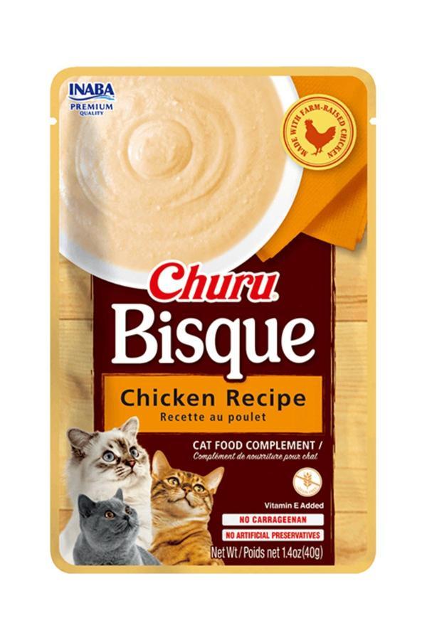 Inaba Ciao Churu Bisque Tavuklu Kedi Ödül Kreması 40 Gr - Image 1