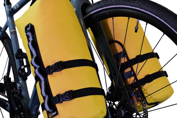 Bikepacking Tüp Çanta 9L Sarı - Image 1