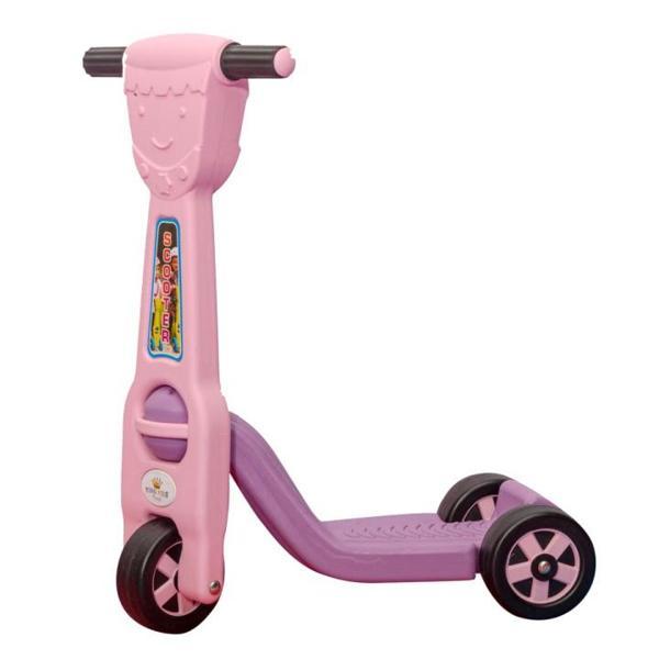 King Kids Süper Scooter 3 Tekerlekli Pembe - Image 1