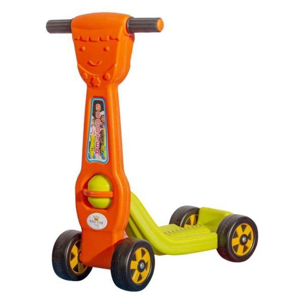 King Scooter 4 Tekerlekli Turuncu - Image 1