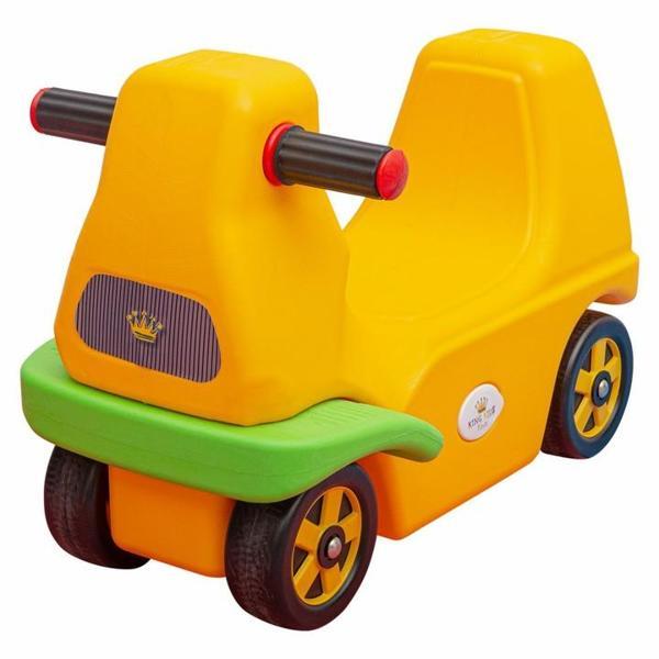 King Kids Roller Coaster Arabası Sarı - Image 1
