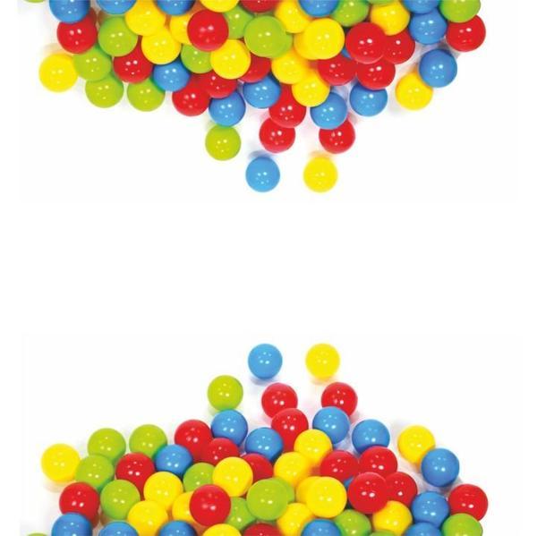 King Kids Oyun Havuzu Topları 90 mm 250 adet - Şeffaf - Image 1