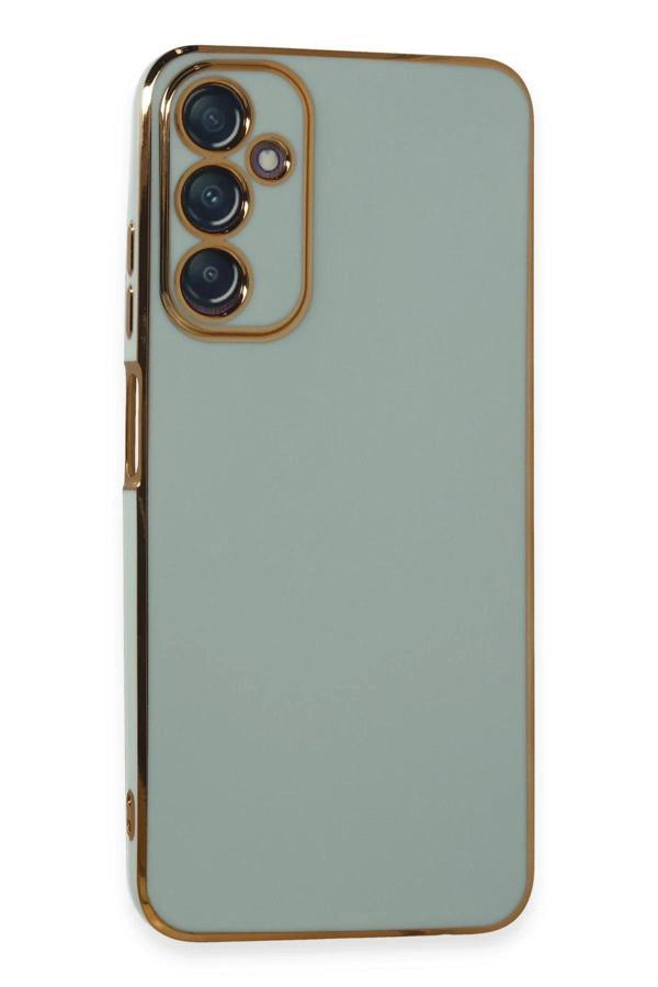 Samsung Galaxy A05S Kılıf Volet Silikon - Açık Yeşil - Image 1