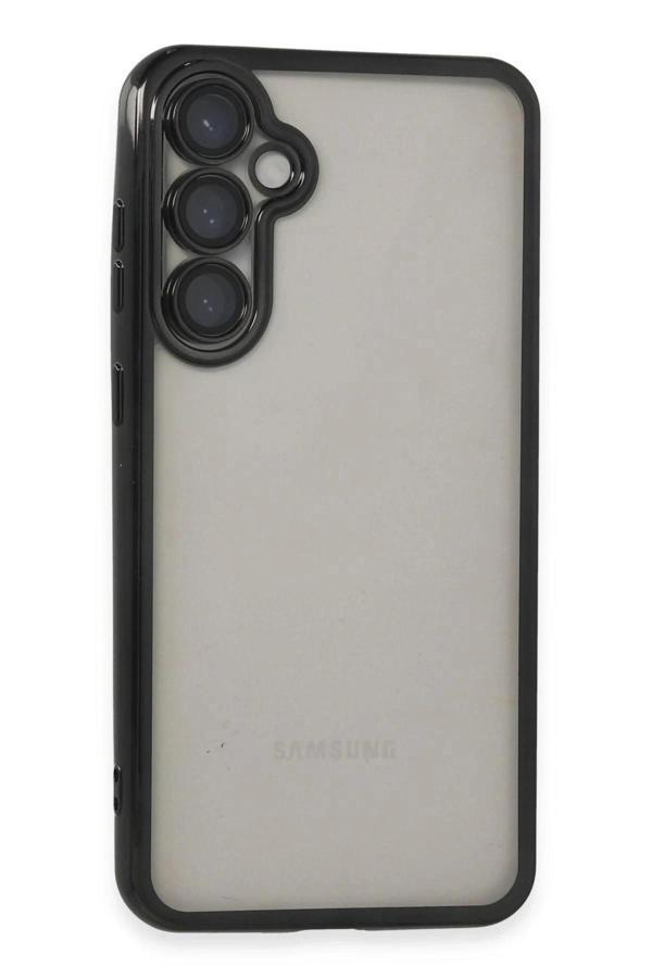 Samsung Galaxy S23 FE Kılıf Lensli Silikon - Siyah - Image 1