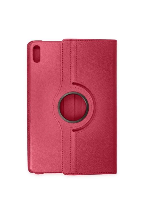 Huawei MatePad SE 11 Kılıf 360 Tablet Deri Kılıf - Pembe - Image 1