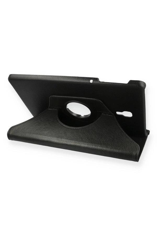 Samsung Galaxy T590 Tab A 10.5 Kılıf 360 Tablet Deri Kılıf - Siyah - Image 1