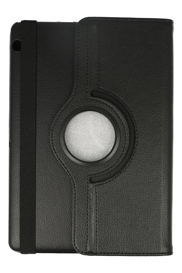 Huawei MediaPad T3 10 / 9.6 Kılıf 360 Tablet Deri Kılıf - Siyah - Image 1