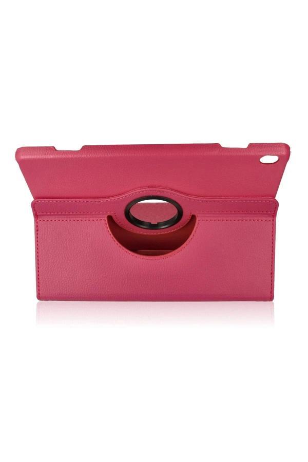 Lenovo M10 X505F Kılıf 360 Tablet Deri Kılıf - Pembe - Image 1