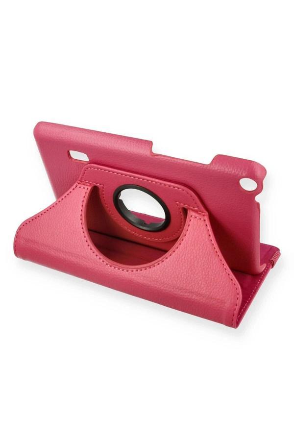 Huawei MediaPad T3 7 Kılıf 360 Tablet Deri Kılıf - Pembe - Image 1