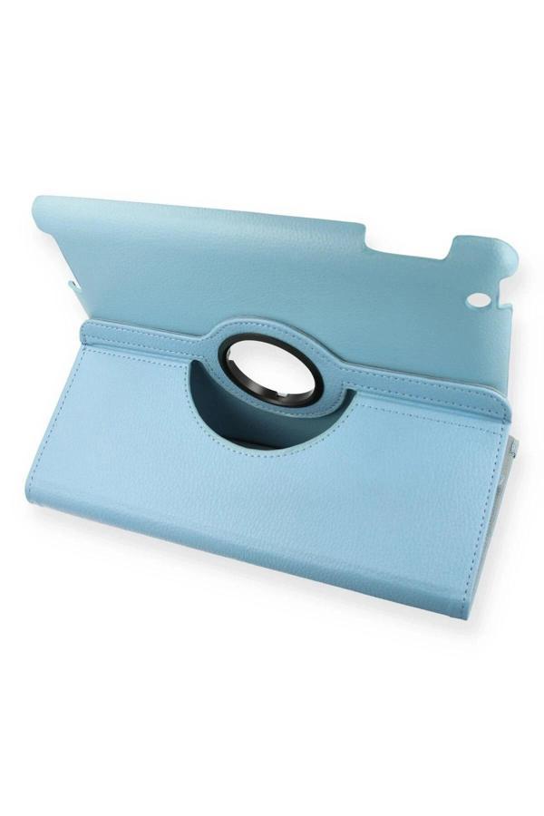 iPad 4 9.7 Kılıf 360 Tablet Deri Kılıf - Turkuaz - Image 1