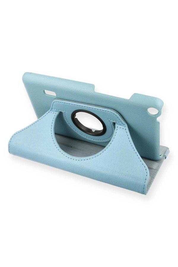 Huawei MediaPad T3 7 Kılıf 360 Tablet Deri Kılıf - Turkuaz - Image 1