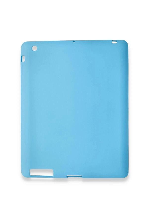 iPad 4 9.7 Kılıf Evo Tablet Silikon - Mavi - Image 1