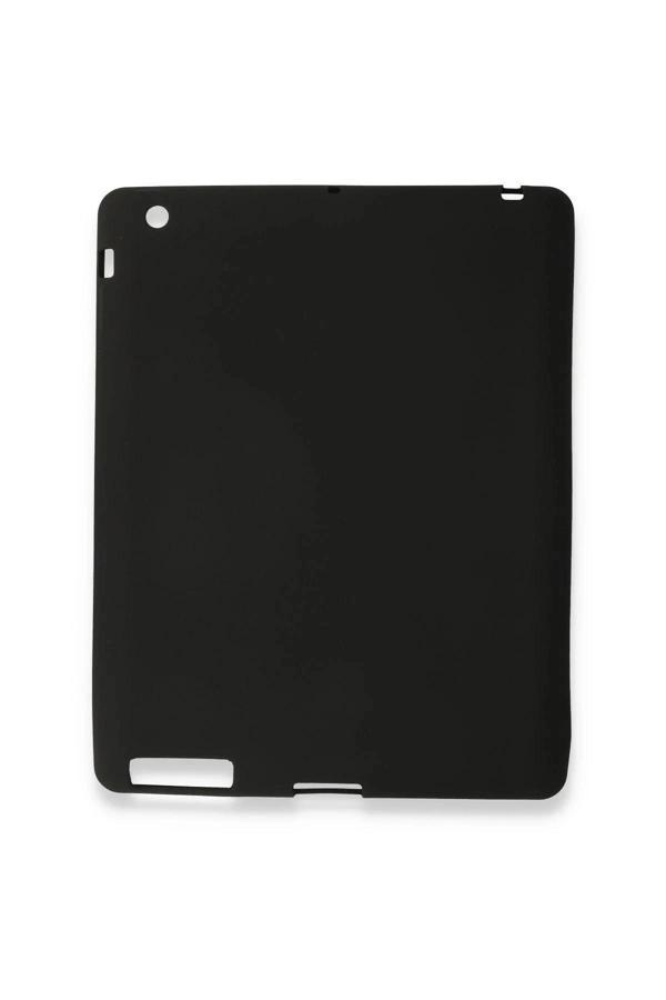 iPad 4 9.7 Kılıf Evo Tablet Silikon - Siyah - Image 1