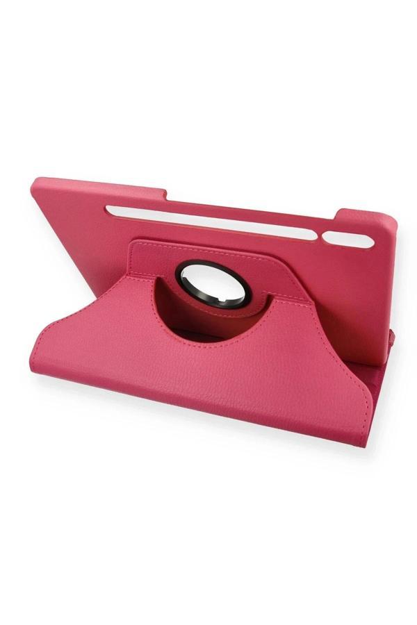 Samsung Galaxy T870 Tab S7 11 Kılıf 360 Tablet Deri Kılıf - Pembe - Image 1