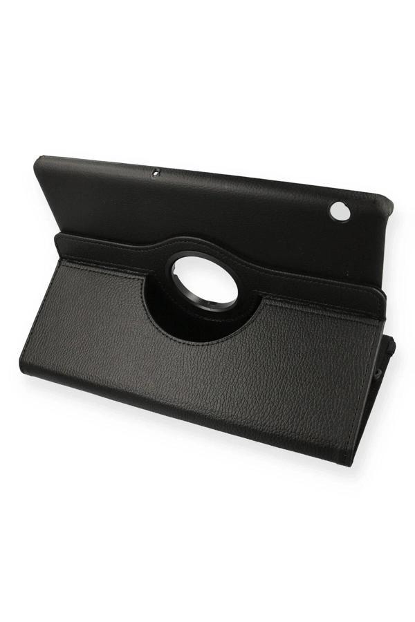 Huawei MediaPad T5 10 Kılıf 360 Tablet Deri Kılıf - Siyah - Image 1