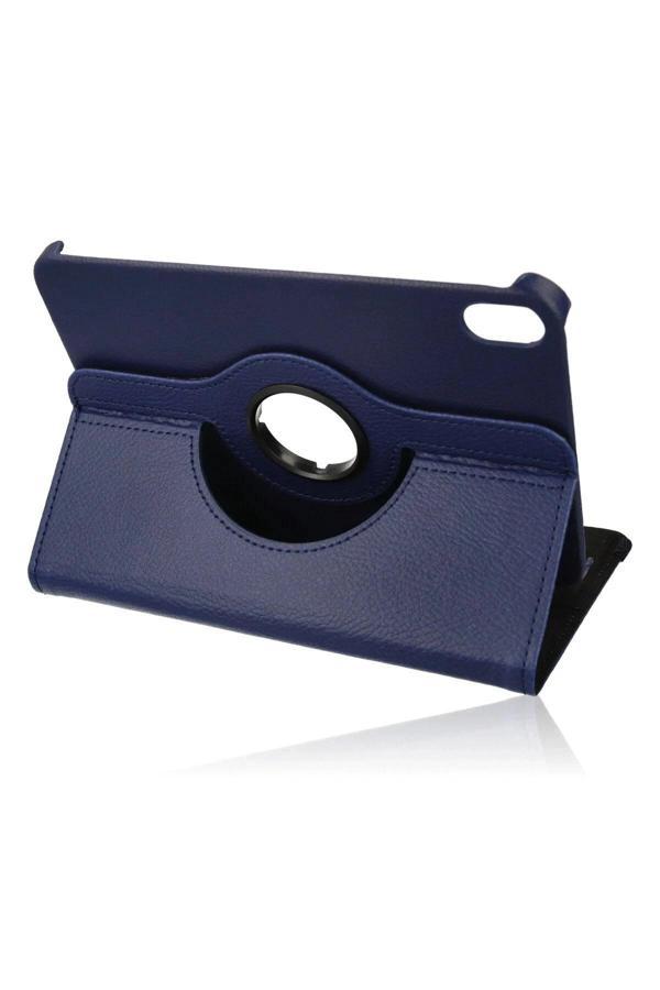 iPad Mini 6 Kılıf 360 Tablet Deri Kılıf - Lacivert - Image 1