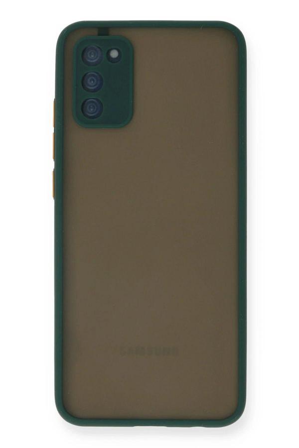 Samsung Galaxy A03S Kılıf Montreal Silikon Kapak - Yeşil - Image 1