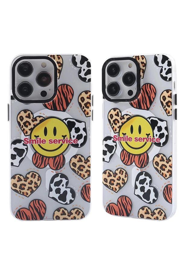 iPhone 12 Pro Max Kılıf Apollo Magneticsafe Desenli Kapak - Apollo Şeffaf - 2 - Image 1