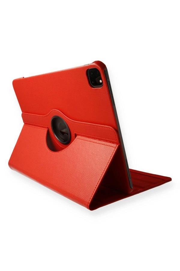iPad Pro 11 (2020) Kılıf 360 Tablet Deri Kılıf - Kırmızı - Image 1